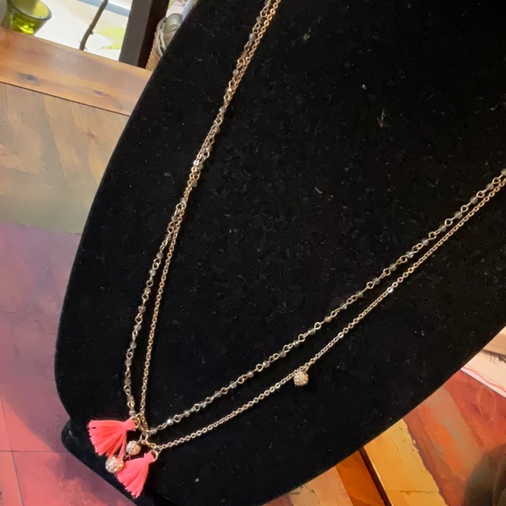 Cute long necklace by TR